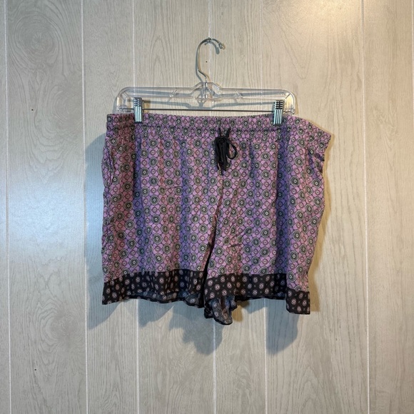 Simply Vera Vera Wang Geometric Print Pajama Set - Pink and Black- XXL - Picture 6 of 8